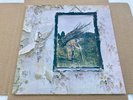 Led Zeppelin 4 version 1 Peter Grant credits inverted feather plum labels