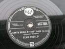 ELVIS PRESLEY UK  1957  RCA   78   SANTA BRING MY BABY  BACK    RCA 1025