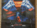 Metallica: Ride The Lightning 1989 Vertigo Picture Disc Die Cut Cover Rare Color