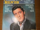 Elvis Presley Joshua Fit The Battle & Known Only To Him RCA 45 & Picture Sleeve