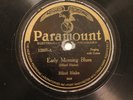 BLUES BLIND BLAKE Early Morning Blues / West Coast Blues PARAMOUNT 12387
