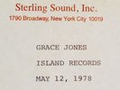 GRACE JONES Fame *RARE 12