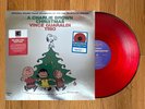 RED VINYL----  VINCE GUARALDI A Charlie Brown Christmas WALMART LP RECORD   1211