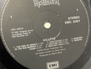 **RAREST** Iron Maiden Killers 1980s BLACK LABEL UK 12” LP Vinyl Record EX+