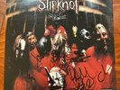 Slipknot VINYL LP Limited Slime Green Translucent Autograph signed autographed
