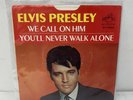 Elvis Presley We Call On Him You'll Never Walk Alone 45 47-9600 Promo VG+