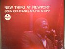 John Coltrane - New Thing At Newport - IMPULSE  A-94 VG+/M- White Label Promo