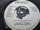 Double Vision – Clock On The Wall PRO-5041A-DJ Promo Stereo 7inch Vinyl Single