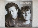SIGNED 1985 - TEARS FOR FEARS - Songs From The Big Chain LP - VOG 13353 - NM/EX