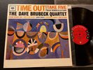 THE DAVE BRUBECK QUARTET Time Out LP CL 1397 Rare 1961 MONO 6-Eye take five EX