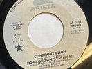 HOMEGROWN SYNDROME   CONFRONTATION   ARISTA “PROMO”   Rare Orig. MODERN SOUL 45