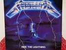 Metallica Ride The Lightning LP Vinyl 1984 60396-1 Electra Records