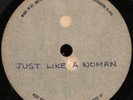 BOB DYLAN Just Like A Woman UK Emidisc 1-sided ACETATE 1966 VG