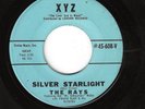 THE RAYS 45RPM '60 XYZ SILVER STARLIGHT DOO WOP BALLAD VG+++ VINYL