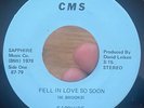 RARE NW AOR Hard Rock 45 SAPPHIRE Fell In Love So Soon CMS Meredith Brooks NM