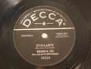 ROCKABILLY BRENDA LEE Dynamite DECCA 30333 E+  78RPM