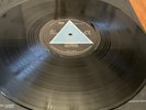 PINK FLOYD-DARK SIDE OF THE MOON UK A2B2 MATRIX SOLID BLUE TRIANGLE VG+ FREEPOST