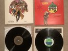 Scrooge Musical Albert Finney / A CHRISTMAS CAROL Richardson Vinyl Record LP Lot