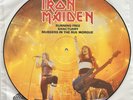 Iron Maiden Picture Disc Running Free,Sanctuary,Murders in Rue Morgue UNPLAYED