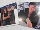 2 Orig LP's RANDY TRAVIS: No Holdin' Back + Always & Forever Cleaned/Tested EX