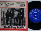 ROLLING STONES Time Is On My Side RARE Denmark Norway 45 danish - ORGAN VERSION