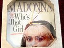 MADONNA WHO'S THAT GIRL VINYL SINGLE & WALL CLOCK SEALED BOX PROMO MOVIE