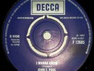 John E. Paul - Prince Of Players / I Wanna Know (7