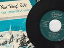RARE 1953 NAT KING COLE CHRISTMAS SONG 45 7
