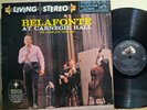 TAS RCA LSO 6006/6007 BELAFONTE LIVE CARNEGIE HALL RETURNS 4LPs VG++ TO NM,NM