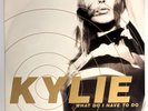 Kylie Minogue  – What Do I Have To Do, 1991 Vinyl 12