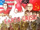 STEEL PULSE -  EARTH CRISIS  REGGAE VINYL RECORD  LP  Elektra  1984 CANADA (EX+)