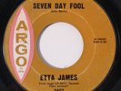 Northern Soul 45 ETTA JAMES Seven Day Fool ARGO HEAR d
