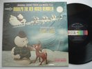 RUDOLPH THE RED NOSE REINDEER Burl Ives DECCA '65 TV Soundtrack vinyl LP shrink