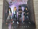Cinderella: Night Songs 1986 Mercury Records Original Vinyl Lp Hair Metal