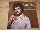 HAND SIGNED VG++ 1980s Conway Twitty – The Clown SLEEVE ONLY 45