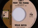 Northern Soul 45 WILLIE HUTCH Can't Fight the Power SOUL CITY VG+ promo HEAR d