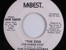 Soul Funk 45 COMMODORES The Zoo (The Human Zoo) MOWEST promo HEAR d