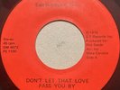ED TERRY-DON’T LET THAT LOVE/ALL I WANT TO DO-RARE NM Northern Soul Mod Funk 45