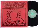 VERY SPECIAL CHRISTMAS Various Artists A&M LP VG++/NM keith haring cover z