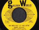 JUANITA WILLIAMS: baby boy / you knew what you was gettin' GOLDEN WORLD 7