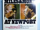 MILES DAVIS w/MONK+COLTRANE AT NEWPORT VERY RARE ORIG'63 MONO PROMO LP IN SHRINK