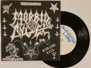 MORBID ANGEL/SLAUGHTER LORD split 7” RARE TEST PRESS FANCLUB