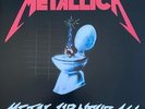 METALLICA - METAL UP YOUR ASS VINYL RECORD LP No Life Til Leather Metal Massacre