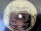 DUKE ELLINGTON Fast and Furious / Swampy River BRUNSWICK 6355 Jazz 78