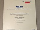 BACH Suites for Cello Nos. 1 & 2 FOURNIER Archiv SAPM 198186 Red Stereo NM