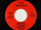 Funk Boogie Vocoder 45 - Cuisine - Put Your Body In It - AJC Quatom VG++ rare
