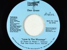 Modern Soul Disco 45 - Dan Greer - Love Is The Message - Beale St.