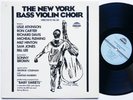 BILL LEE THE NEW YORK BASS VIOLIN CHOIR LP STRATA-EAST SES-8003 JAZZ Ron Carter
