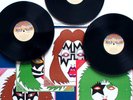 RARE MASKS 1978 KISS 3 VINYL LP LOVE GUN DESTROYER ROCK & ROLL OVER ACE FREHLEY