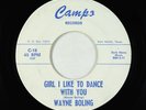 Northern Soul 45 - Wayne Boling - Girl I Like To Dance With You - Campo